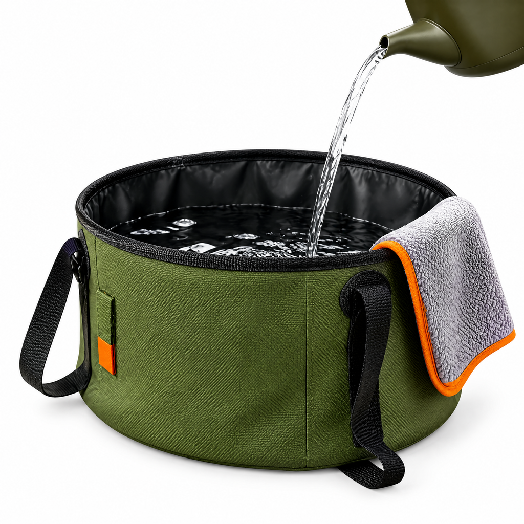 𝒛𝒆𝒗𝒒𝒖𝒓𝒂𝒙™ Foldable Wash Basin — view 5