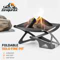𝒛𝒆𝒗𝒒𝒖𝒓𝒂𝒙™ Foldable Solo Fire Pit — view 1