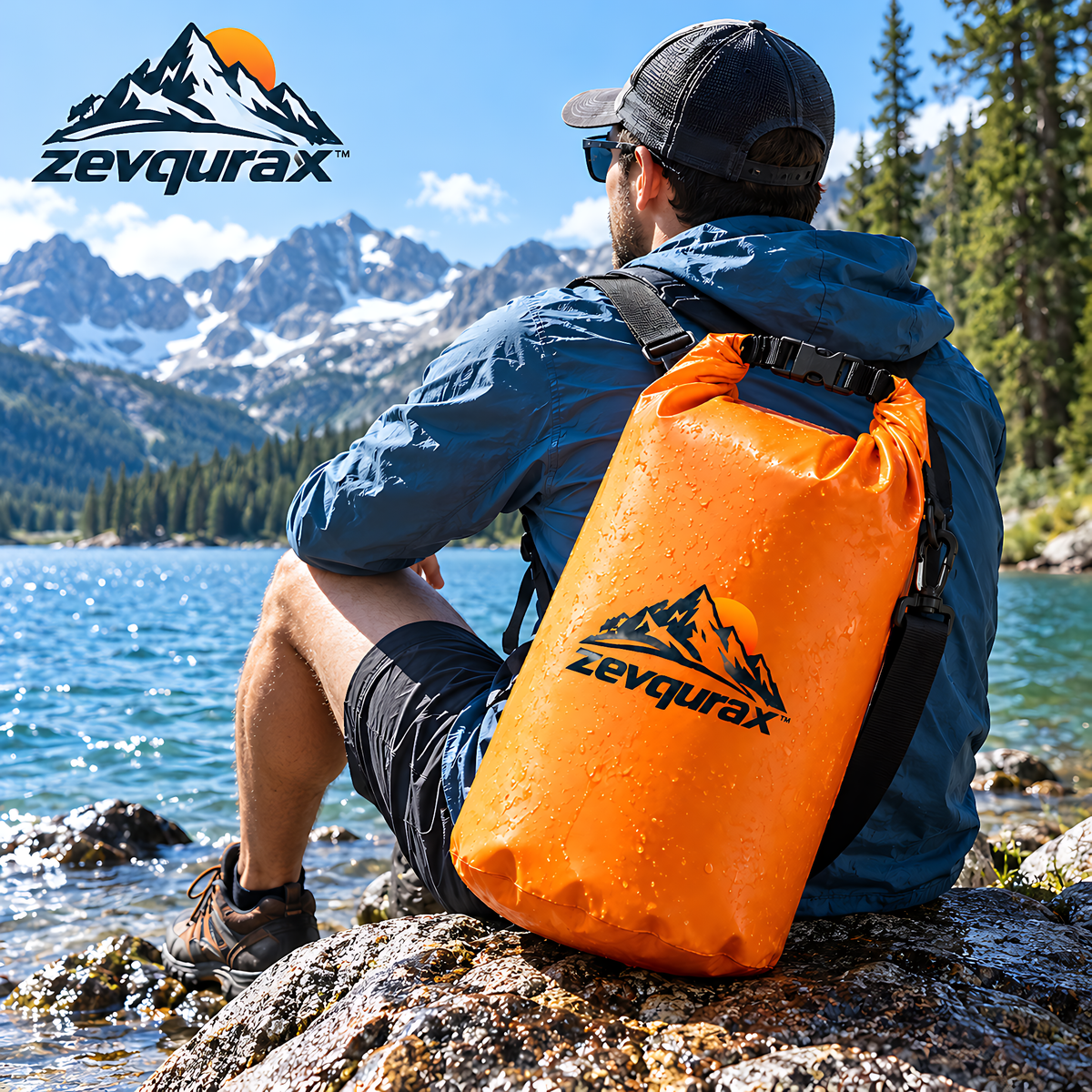 𝒛𝒆𝒗𝒒𝒖𝒓𝒂𝒙™ Waterproof Dry Bag — view 3