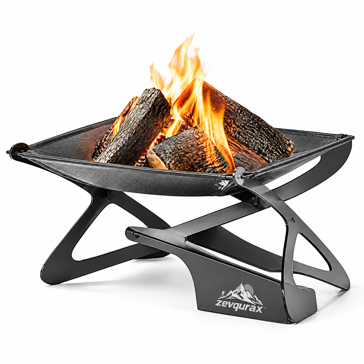𝒛𝒆𝒗𝒒𝒖𝒓𝒂𝒙™ Foldable Solo Fire Pit — view 5