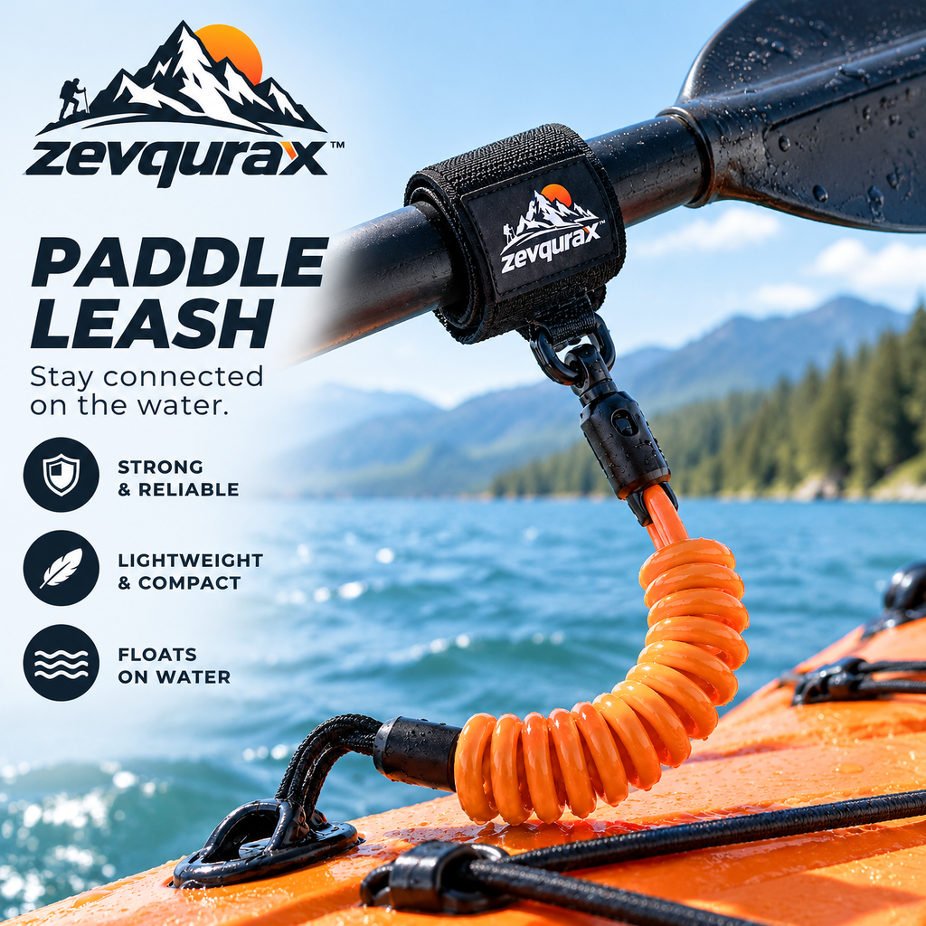 𝒛𝒆𝒗𝒒𝒖𝒓𝒂𝒙™ Floating Paddle Leash — view 3