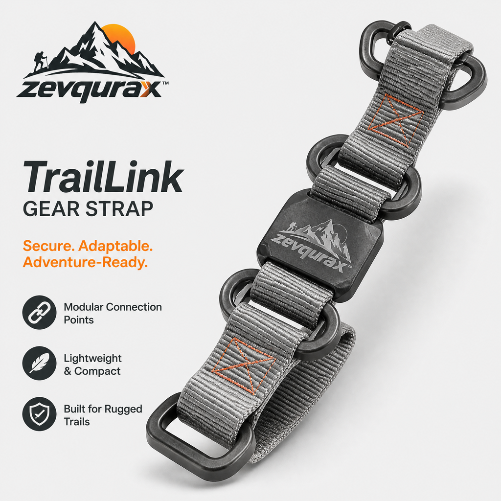 𝒛𝒆𝒗𝒒𝒖𝒓𝒂𝒙™ TrailLink Gear Strap — view 1