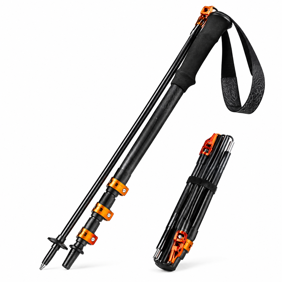 𝒛𝒆𝒗𝒒𝒖𝒓𝒂𝒙™ Ascent Lite Folding Trekking Pole — view 5