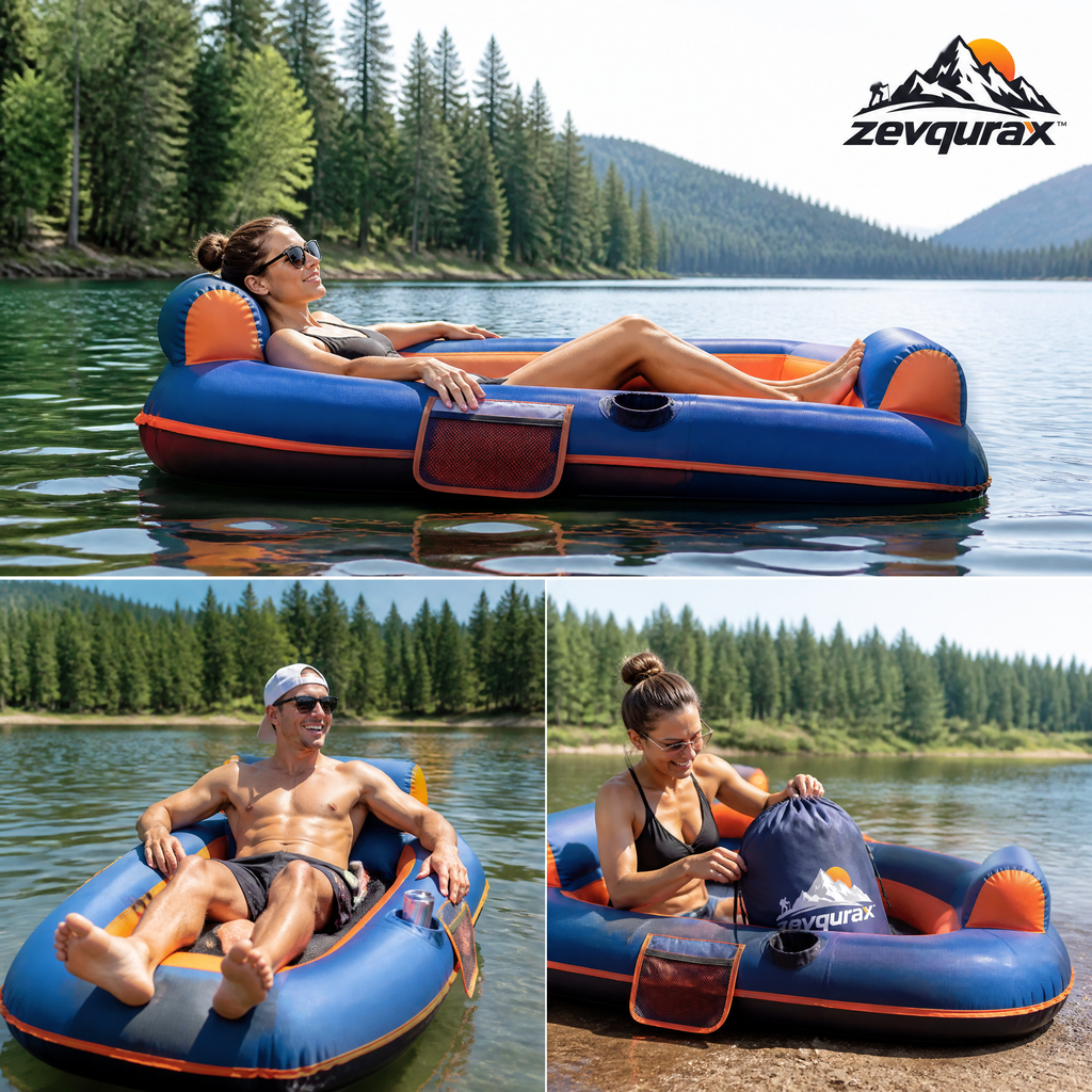 𝒛𝒆𝒗𝒒𝒖𝒓𝒂𝒙™ Compact Water Hammock — view 5